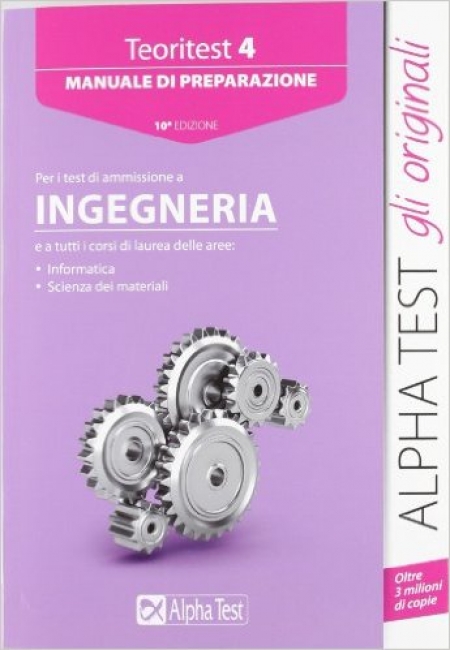 Alpha Test. Ingegneria. Manuale per i test di ammissione - Usato